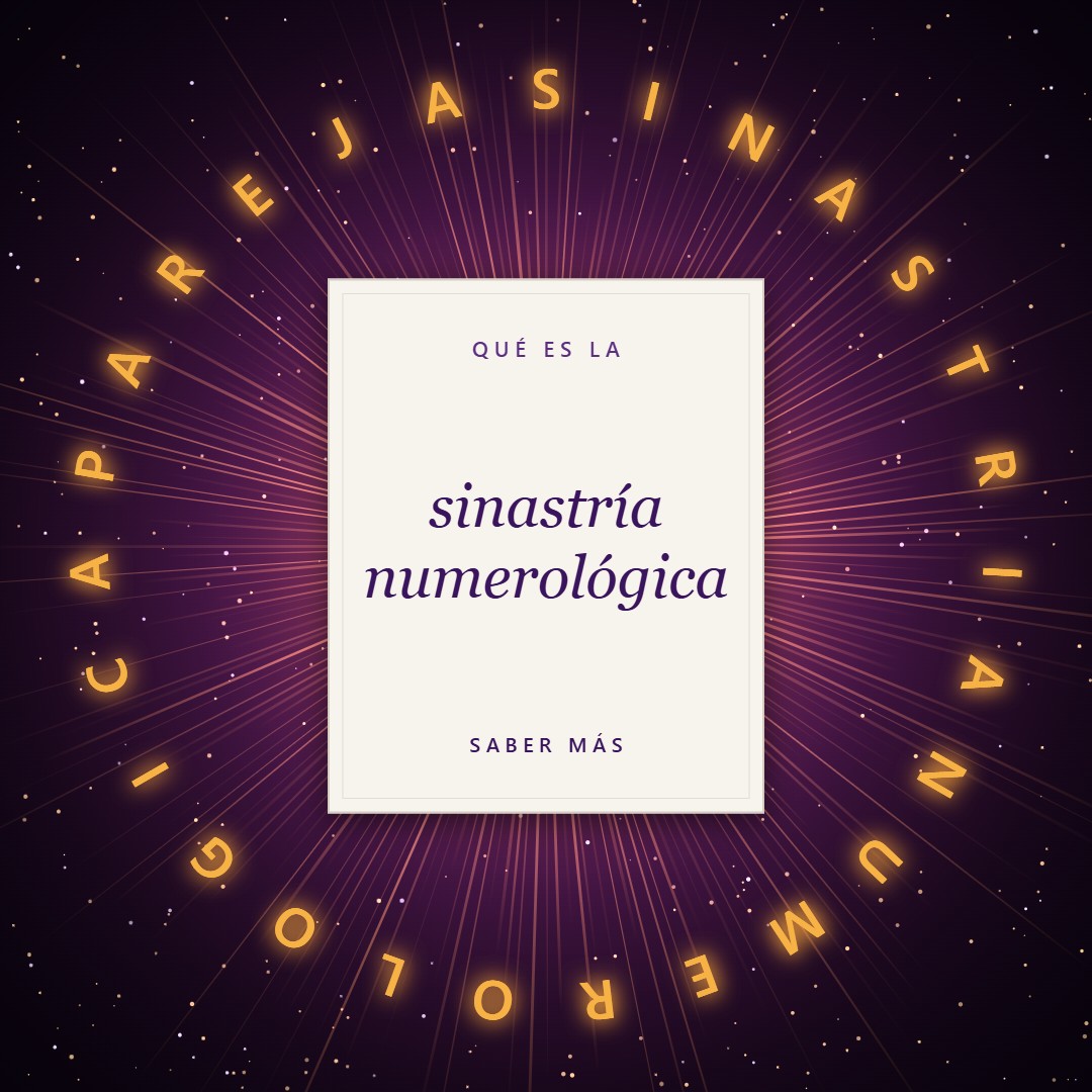 sinastría numerológica